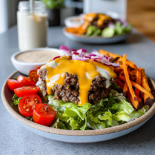 Delightful Burger Bowls Recipe