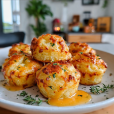 Crispy Mashed Potato Cheese Puffs