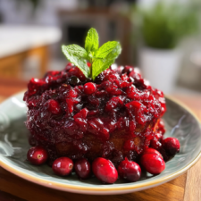 Irresistible Cranberry Relish with Fresh Mint