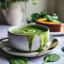 Warm and Nourishing Spinach Soup