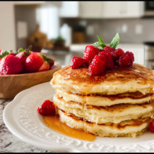 Flourless Cottage Cheese Pancakes