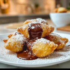 Fried Nutella Dumplings